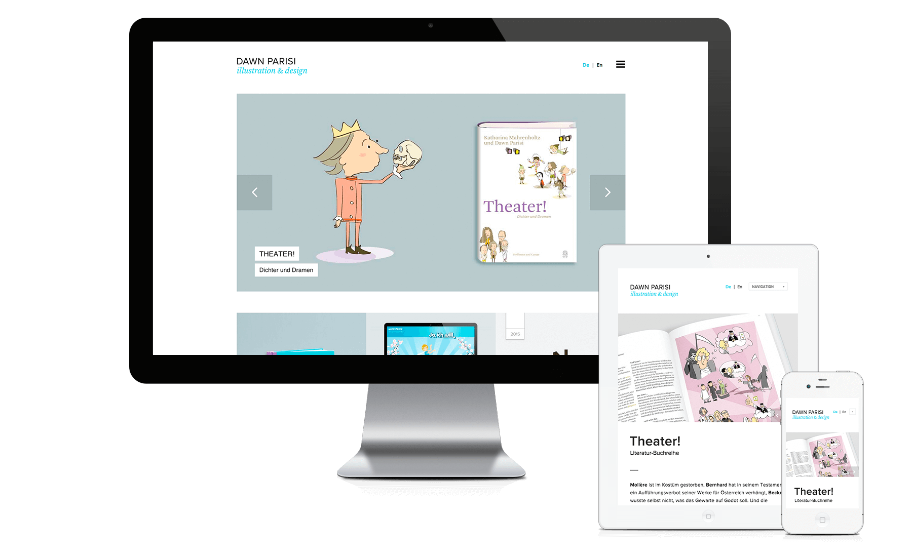 Website Illustration  Dawn Parisi