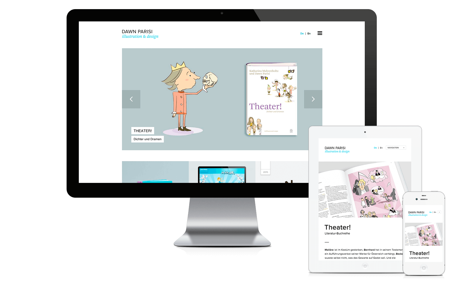 Website Illustration  Dawn Parisi